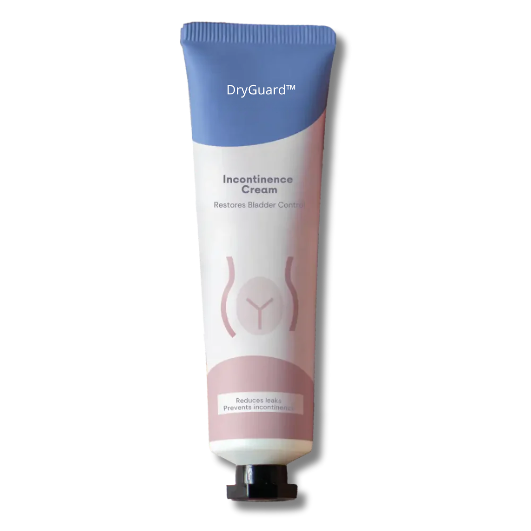 DryGuard™ Creme Mod Urinlækager | Forhindrer Utilsigtet Urinlækage Fra Første Brug!