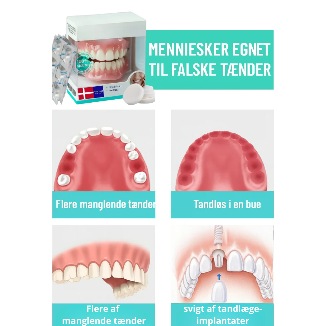 DentaFit™ – Komplet protese med sugeeffekt