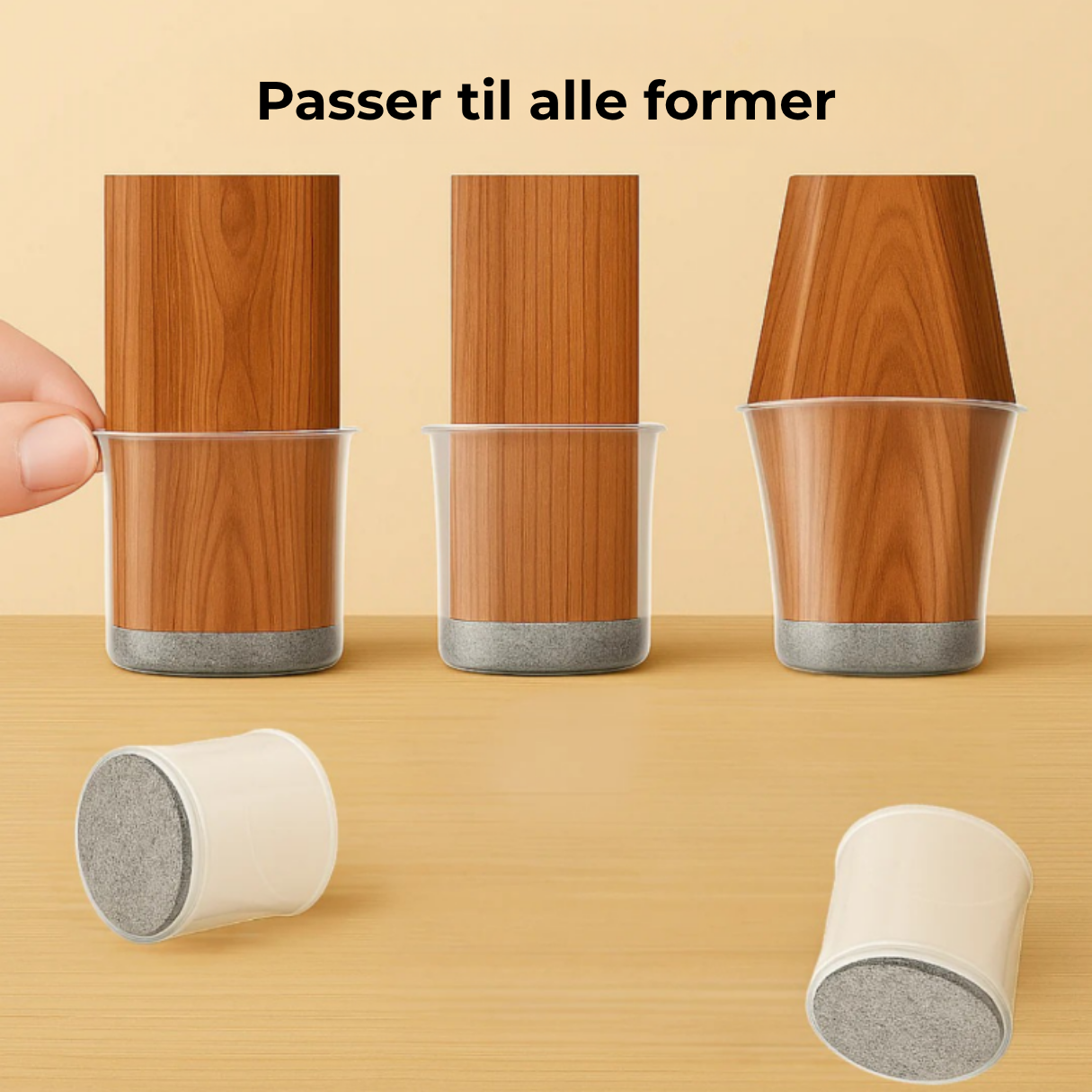 SilentPads™ - Den bedste lydisolerende beskyttelse til dit gulv!