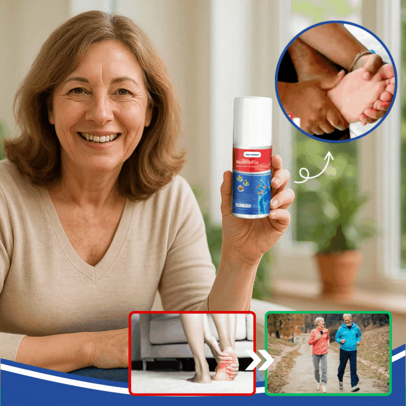 NerveFlex™ Spray | Reducér nervesmerter og følelsesløshed med 93% på kun 5 dage