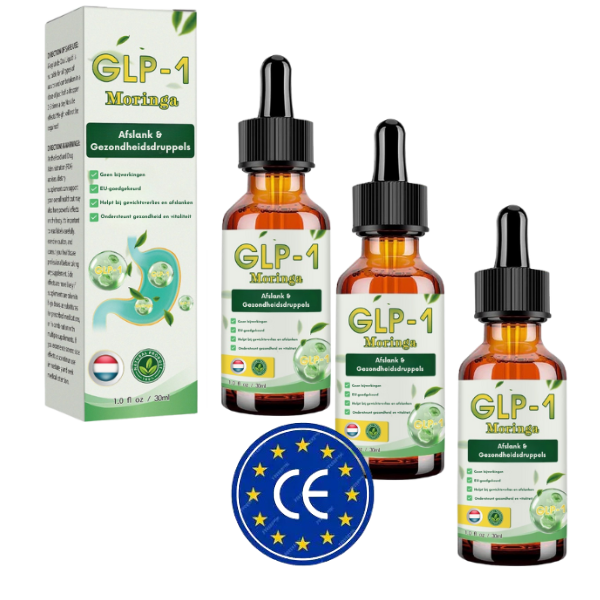 Slimdrops™ GLP‑1 Moringa Slankedråber | Tab 5–7 kilo på kun 7 dage!