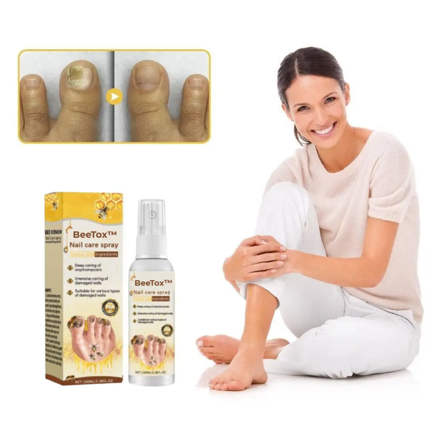 BeeTox™ | En naturlig løsning til smukke og sunde negle