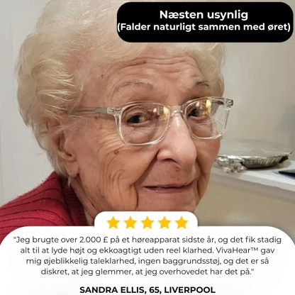 VivaHear™ | Klar hørelse og lindring fra tinnitus