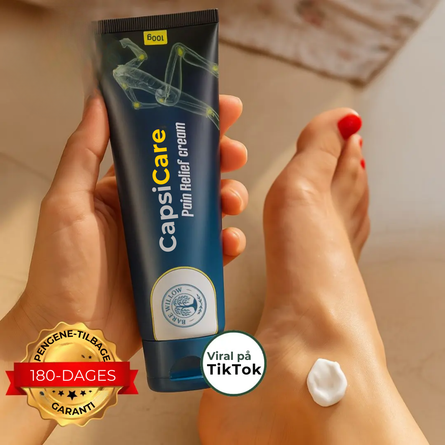 CapsiCare | Målrettet lindring, hvor det gør mest ondt