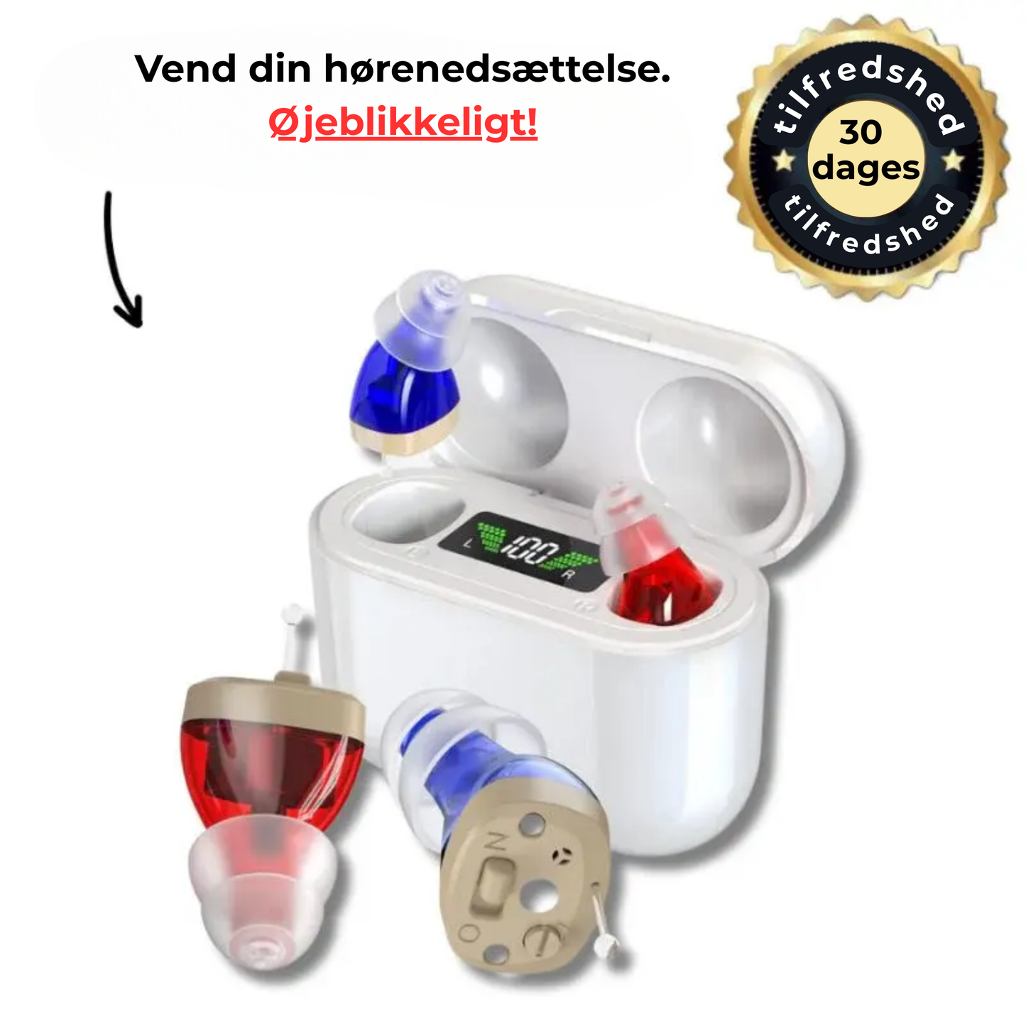 VivaHear™ | Klar hørelse og lindring fra tinnitus