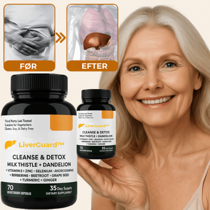 LiverGuard™ | Naturlig Afgiftning der Tænder for dit Stofskifte og Fedtforbrænding