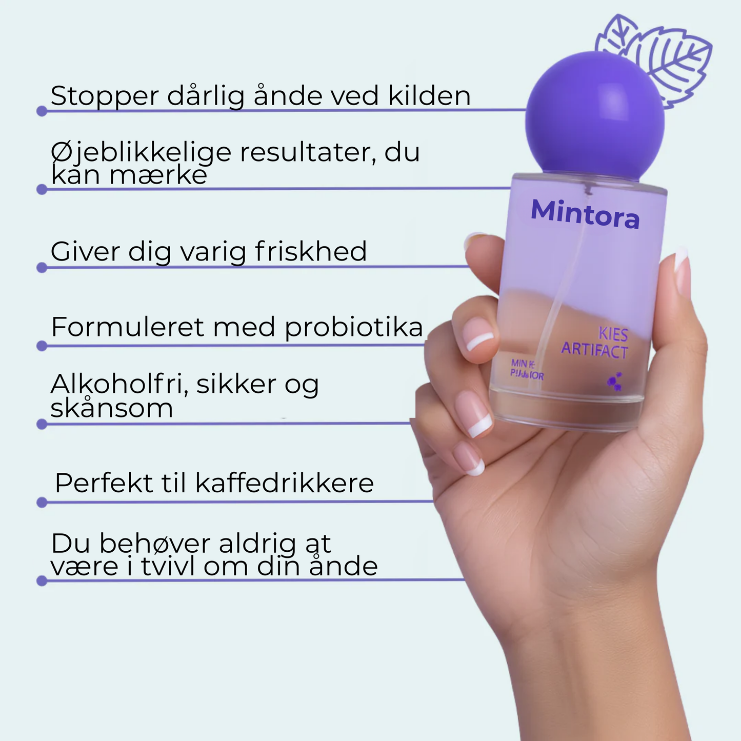 Mintora | Den naturlige løsning til varig friskhed