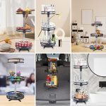 SpinRack™ - 360° drejelig metalorganisator (3 lag)