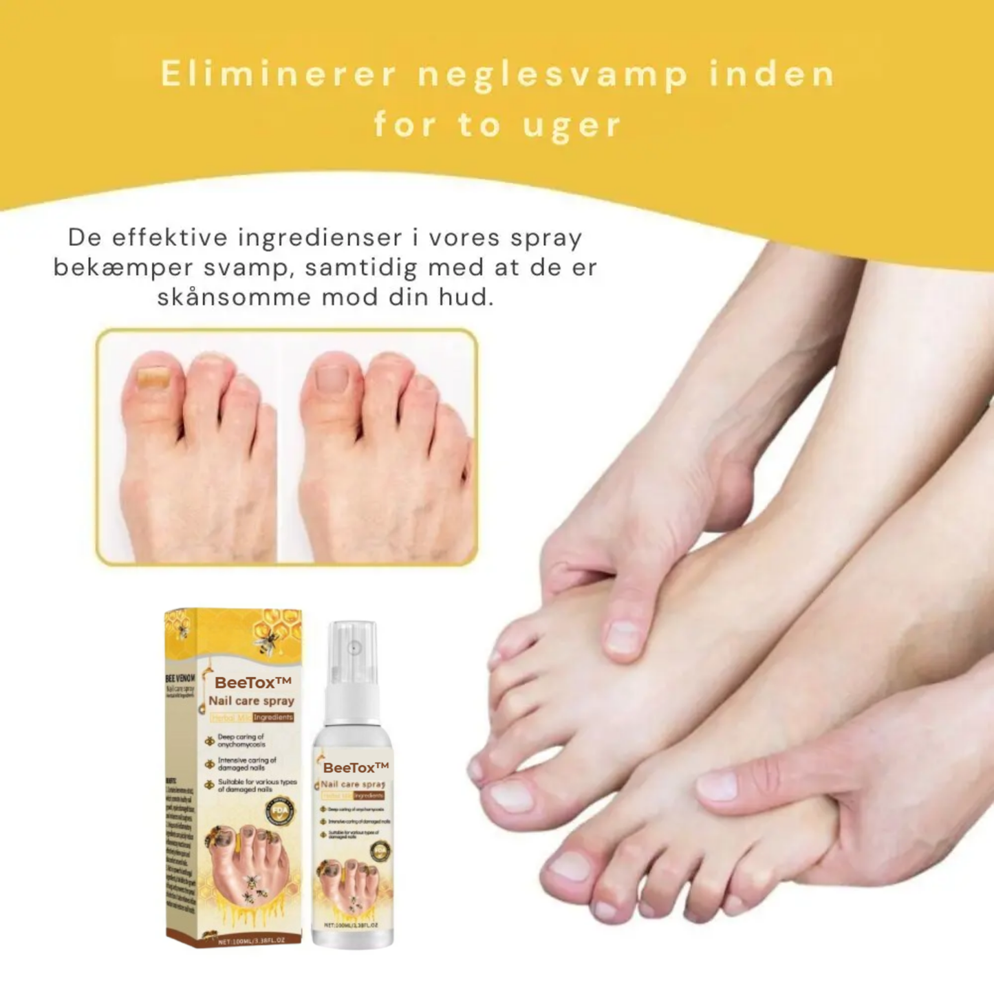 BeeTox™ | En naturlig løsning til smukke og sunde negle