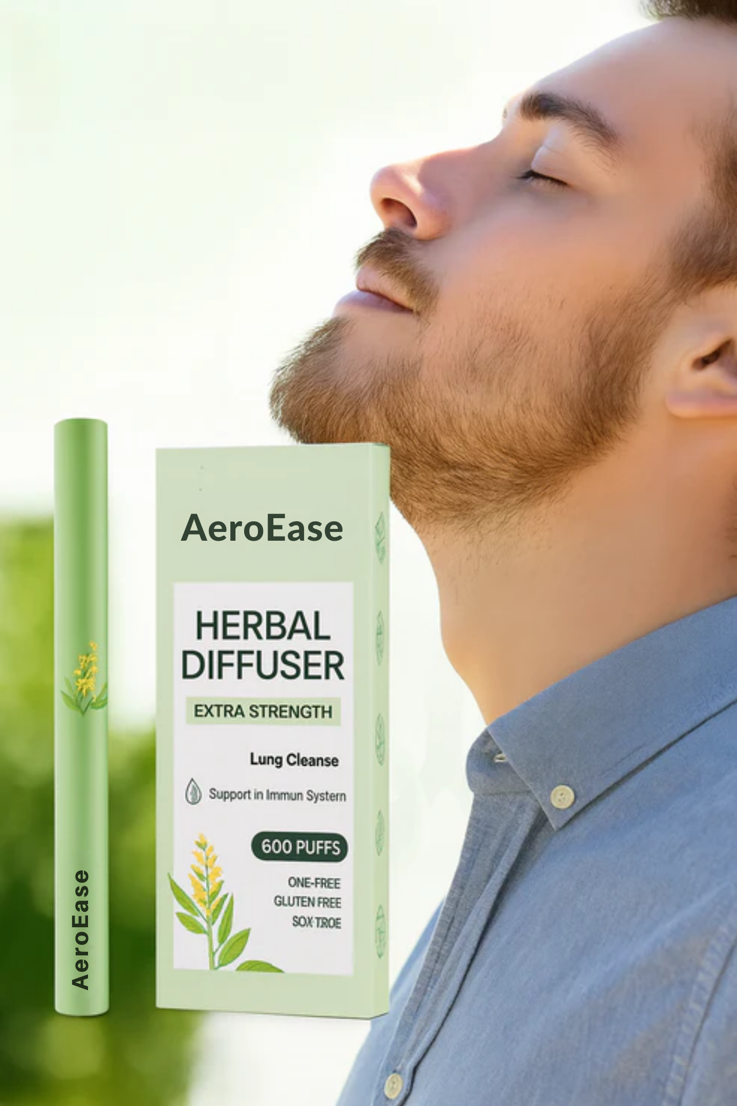 AeroEase™ – Naturlig, ren og giftfri støtte
