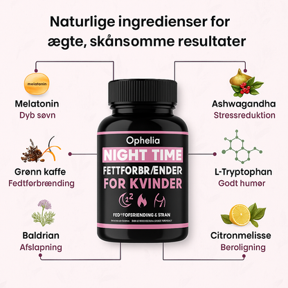 LunaSlim™ | Nat–Fedtforbrænder til Kvinder