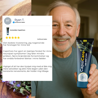 CapsiCare | Målrettet lindring, hvor det gør mest ondt