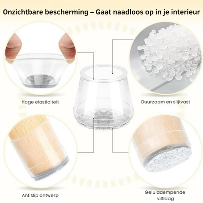 SilentPads™ - Den bedste lydisolerende beskyttelse til dit gulv!