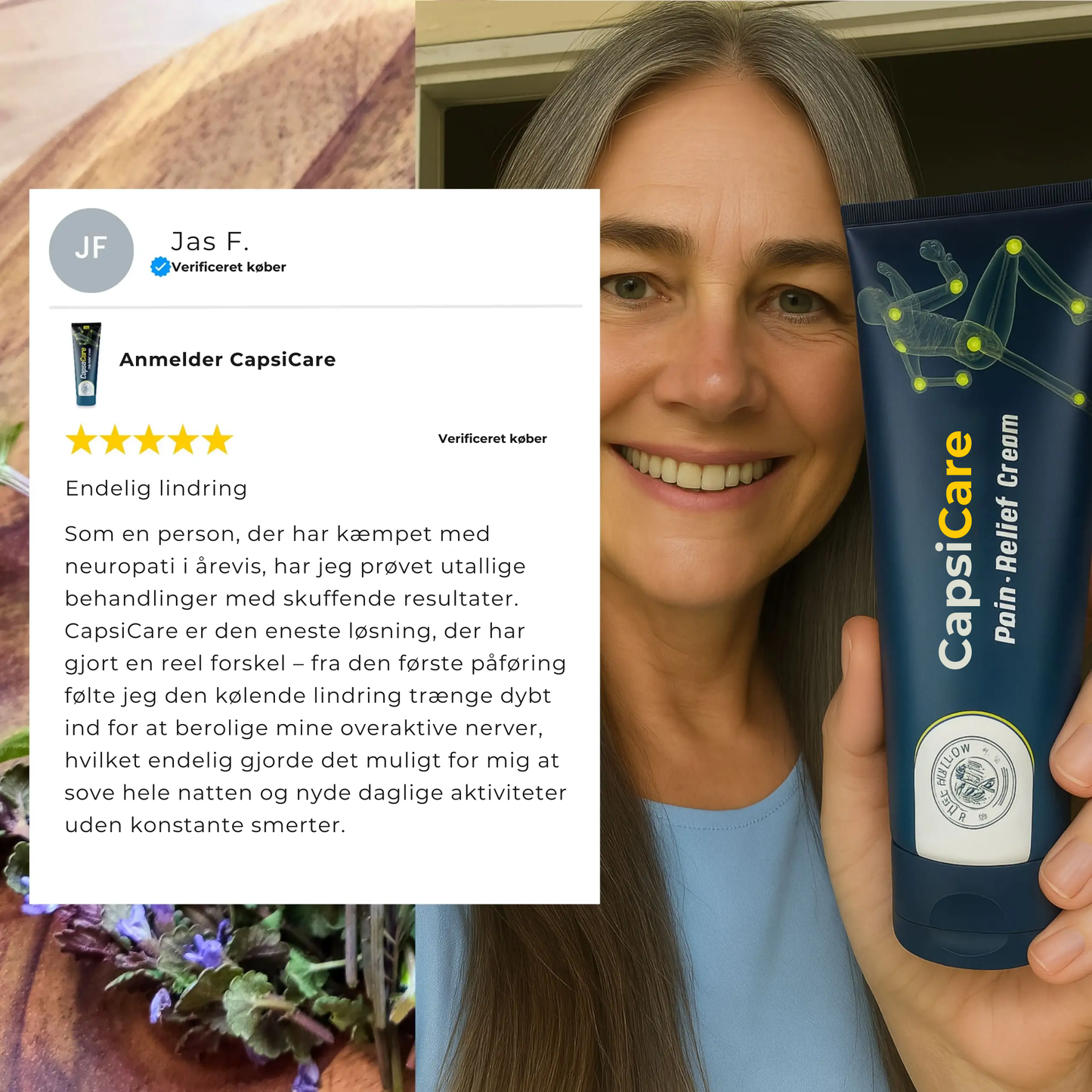 CapsiCare | Målrettet lindring, hvor det gør mest ondt