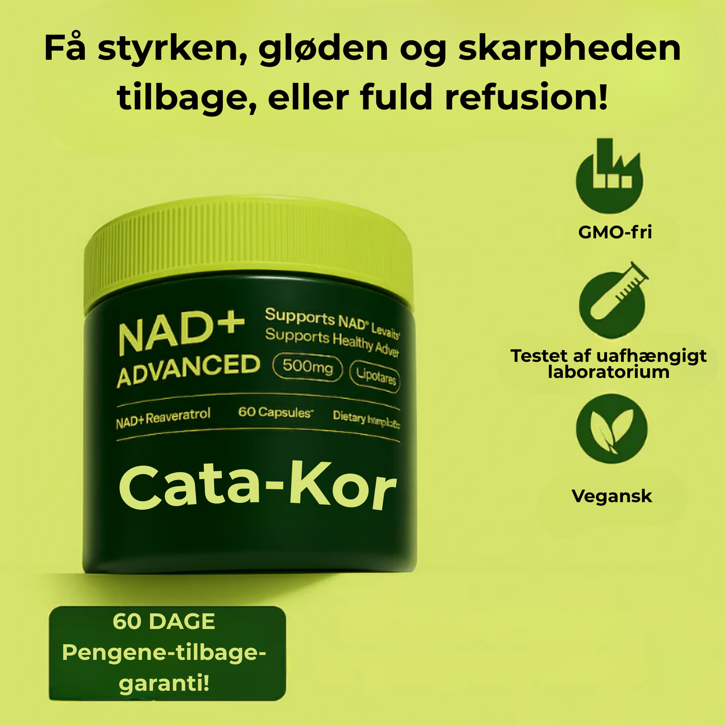 Cata-Kor | Nøglen til forynget hud, energi og fokus