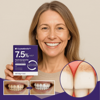 CrystalSmile™ | Få Dit Klareste Smil – Uden Smerter, Uden Peroxid!