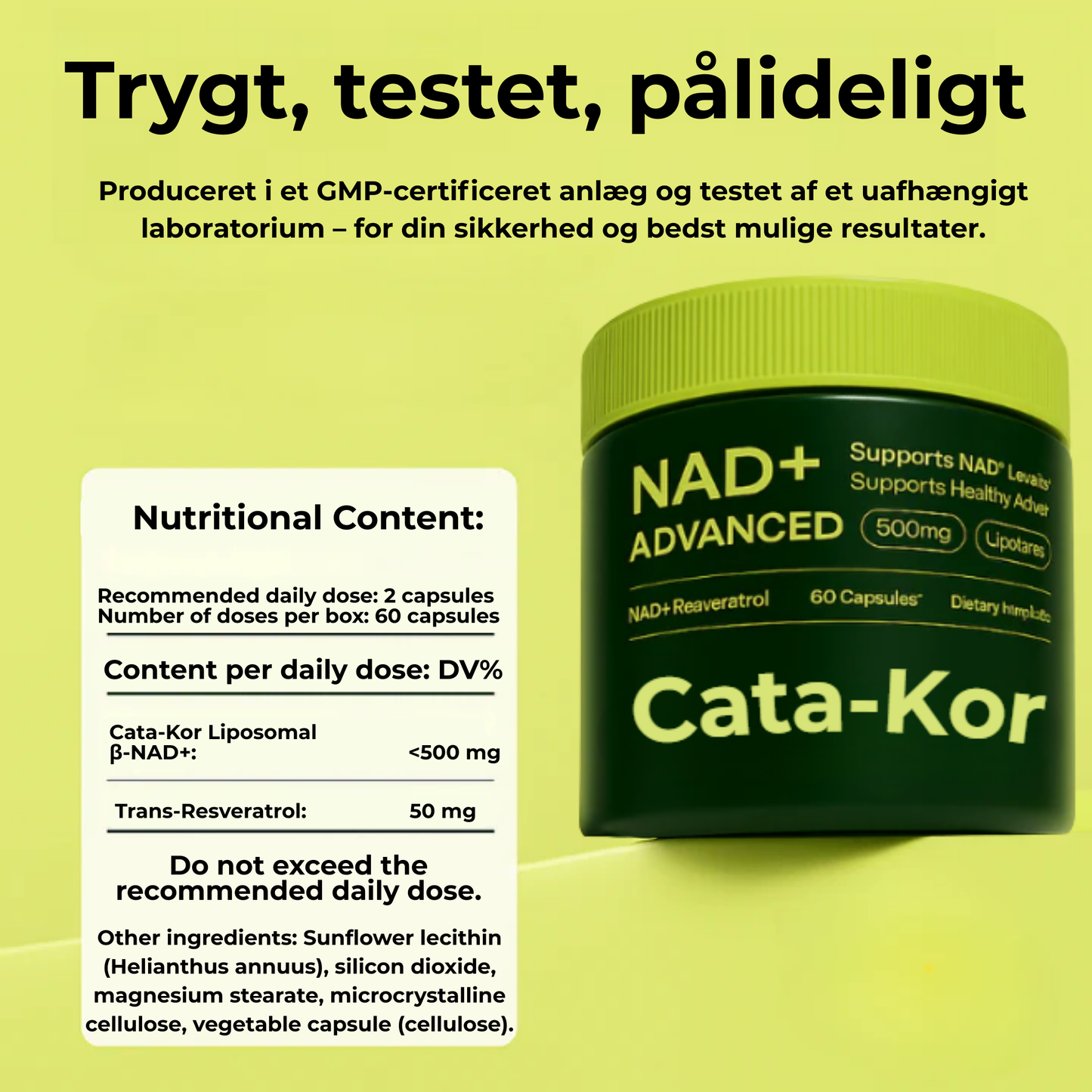 Cata-Kor | Nøglen til forynget hud, energi og fokus