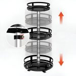 SpinRack™ - 360° drejelig metalorganisator (3 lag)