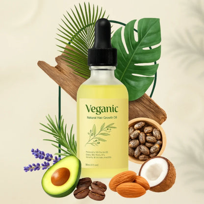 Evergrow™ Vegansk Hårolie | Aktiverer op til 91% hårvækst på 7 dage