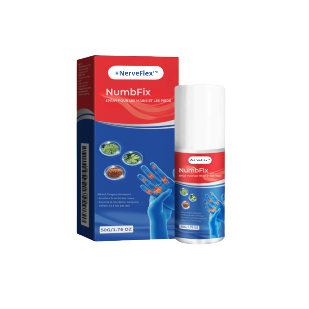 NerveFlex™ Spray | Reducér nervesmerter og følelsesløshed med 93% på kun 5 dage
