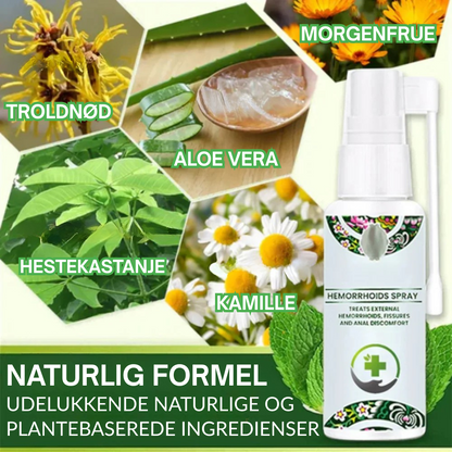 Hemaclear™ Hæmoride Spray | Lindrer smerter og ubehag – allerede på 1 dag!