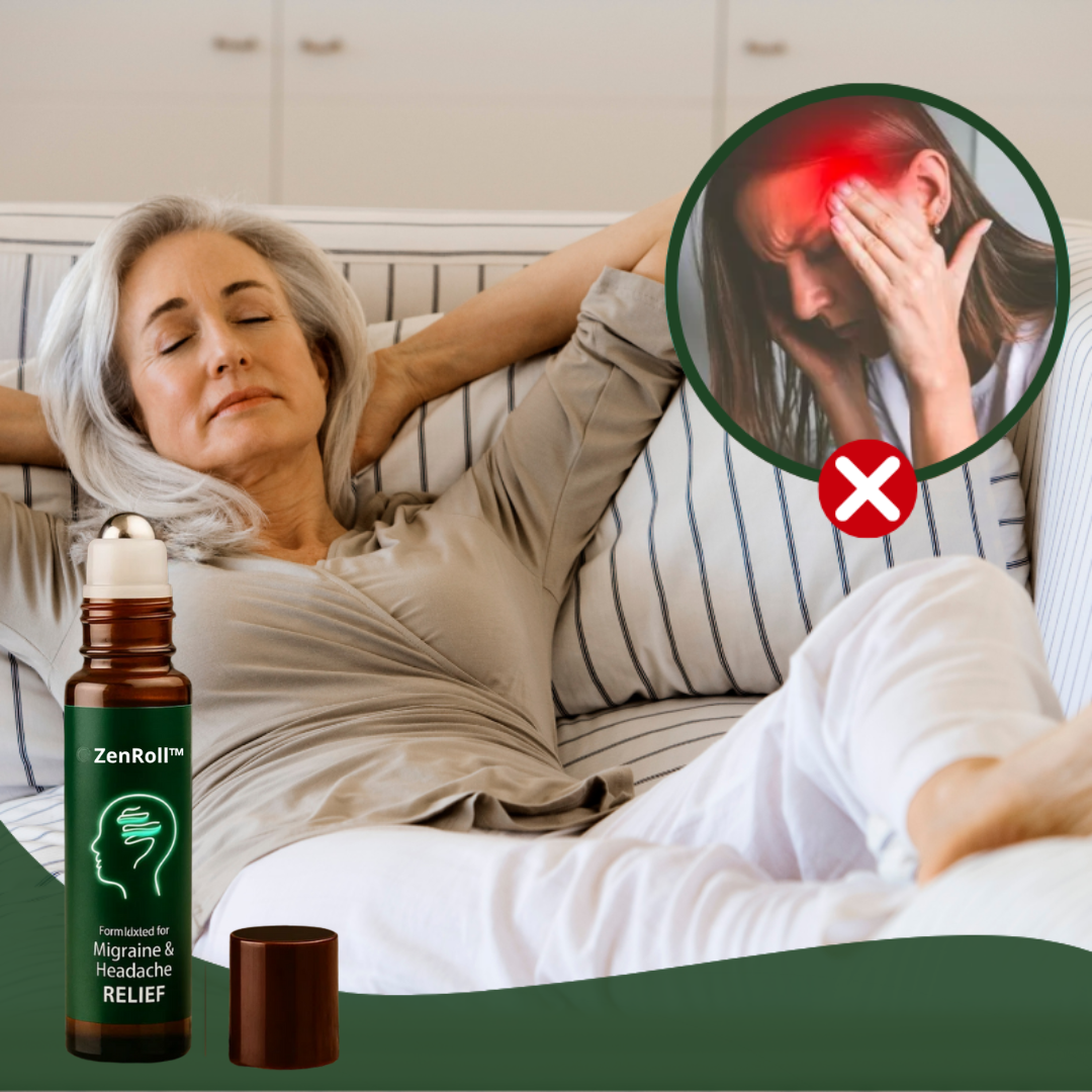 ZenRoll™ | Lindrer hovedpine med 98 % på 3 minutter