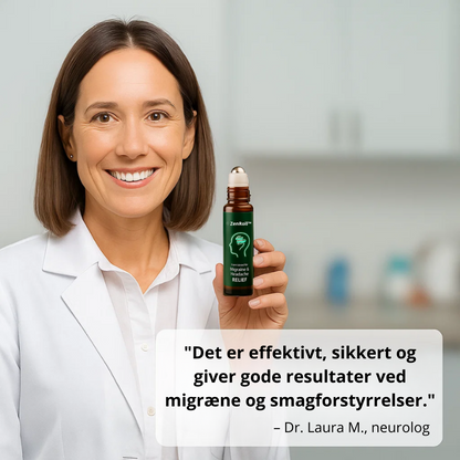 ZenRoll™ | Lindrer hovedpine med 98 % på 3 minutter