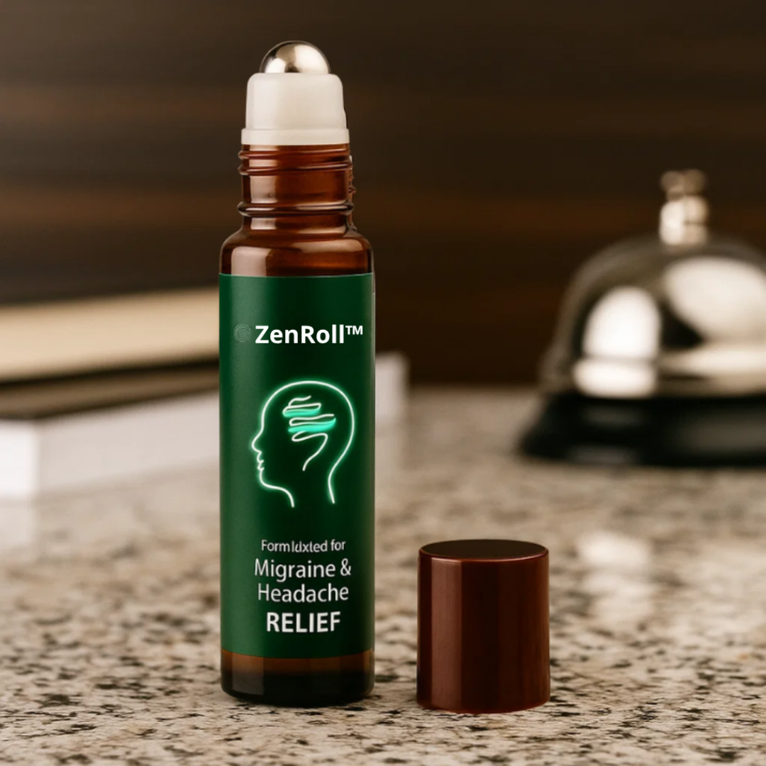 ZenRoll™ | Lindrer hovedpine med 98 % på 3 minutter