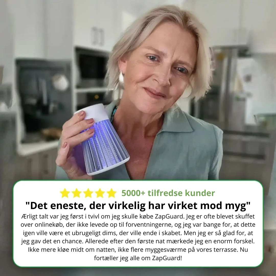 MosGuard | Eliminerer myg i alle omgivelser inden for få minutter