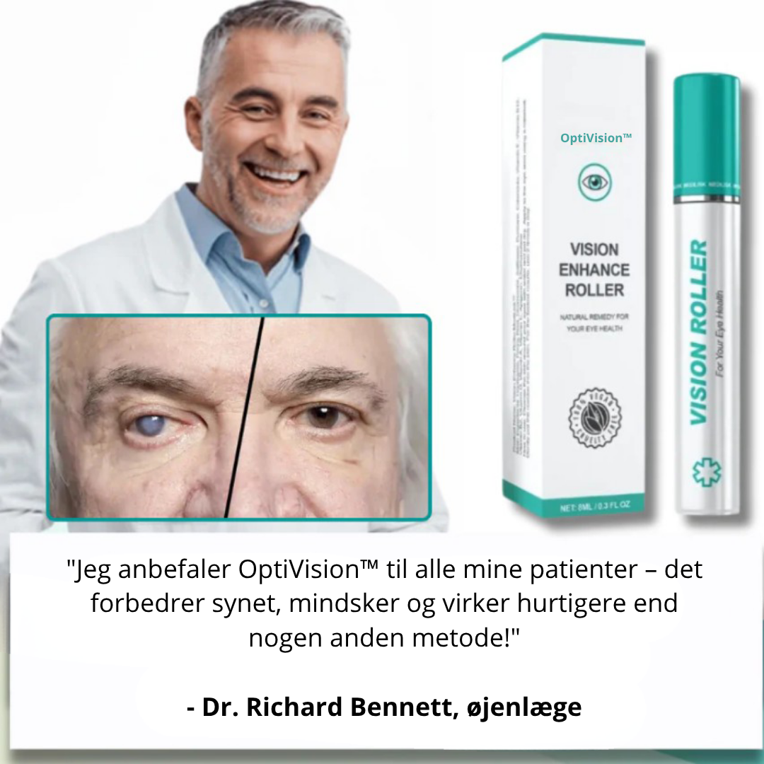 OptiVision™ | Gendan 20/20 syn på kun 5 minutter om dagen – uden operation!