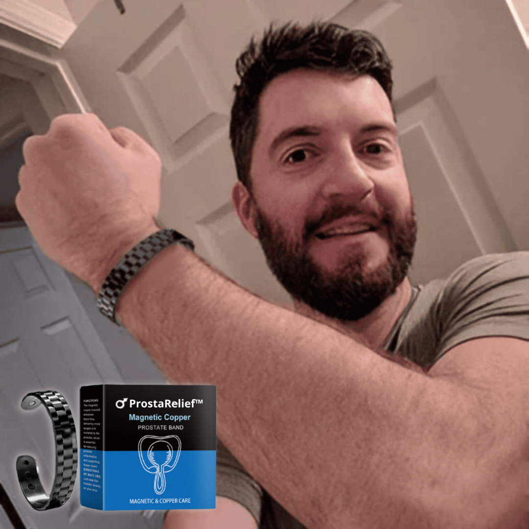 ProstaRelief™ Kobberarmbånd | Inden for 7 dage slipper du for prostata-problemer, vandladningstrang og søvnløse nætter!