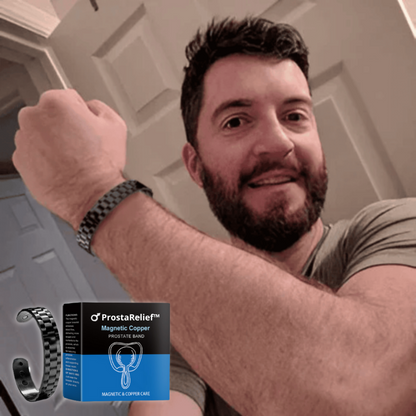 ProstaRelief™ Kobberarmbånd | Inden for 7 dage slipper du for prostata-problemer, vandladningstrang og søvnløse nætter!