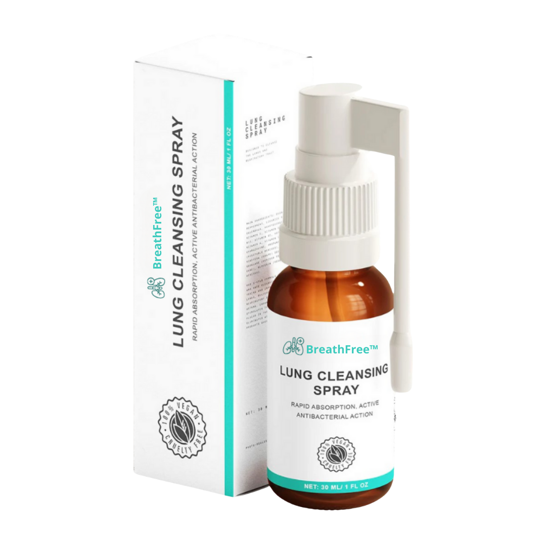 BreathFree™ | Fjerner alt det slim, der sidder fast i dine lunger!