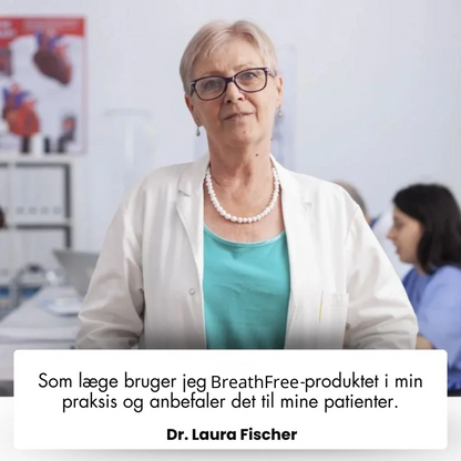 BreathFree™ | Fjerner alt det slim, der sidder fast i dine lunger!