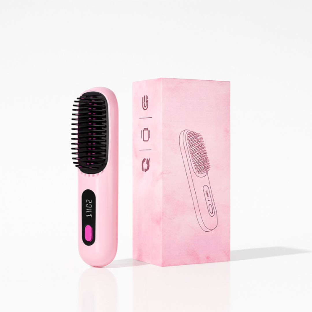 BrushPro - Aulora Bærbar stylingbørste