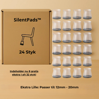 SilentPads™ - Den bedste lydisolerende beskyttelse til dit gulv!