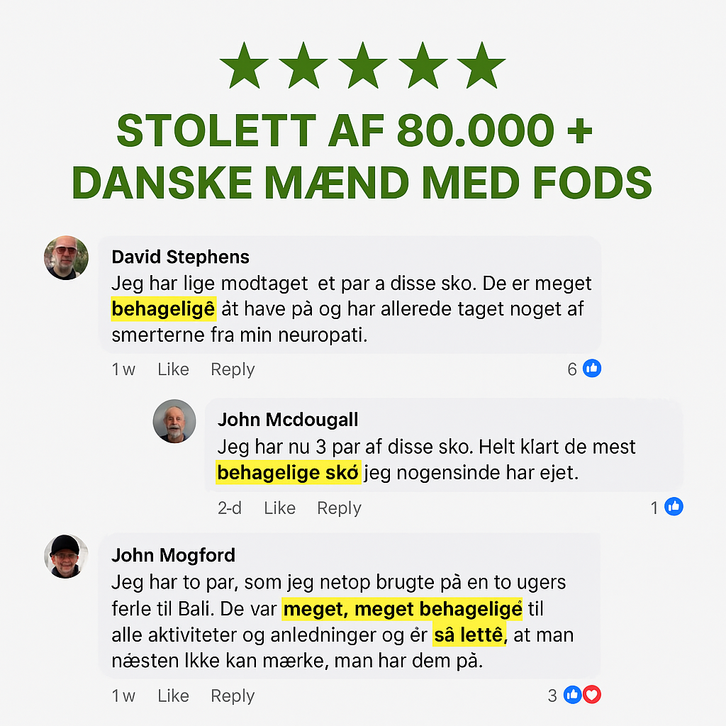 Comfi-Feet | Ortopædiske sko til mænd med diabetes
