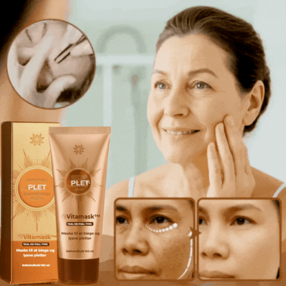 Vitamask™ |Farvel til Pletter: Få Klar Hud og Selvtillid Tilbage