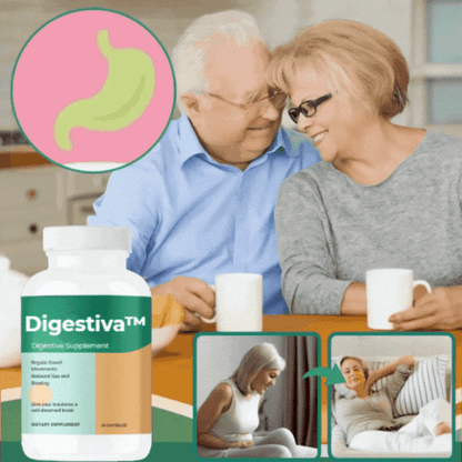 Digestiva™ Udrensende Kapsel | Slip af med oppustethed og tab 5 kilo på kun 7 dage!