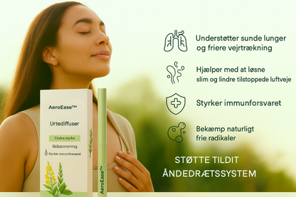 AeroEase™ – Naturlig, ren og giftfri støtte