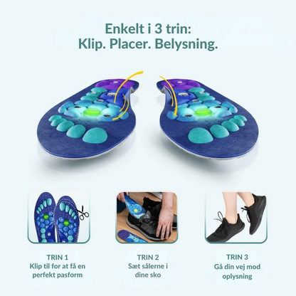 NeuroStep™ Magnetiske Indlægssåler -   Lindrer smerter, prikken og kramper efter den første behandling!