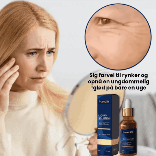 PureLift™ Lifting Serum | Ansigtsløftning Uden Botox På Bare 7 Dage!