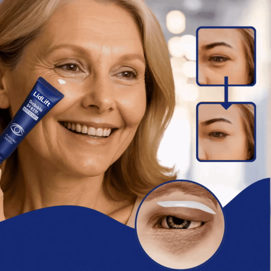 LidLift™ Øjenlågsløftercreme | Løft hængende øjenlåg på bare 7 minutter