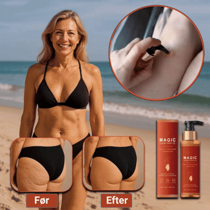 MagicGlow™ Kropsolie | Få 98 % fastere hud på kun 24 timer