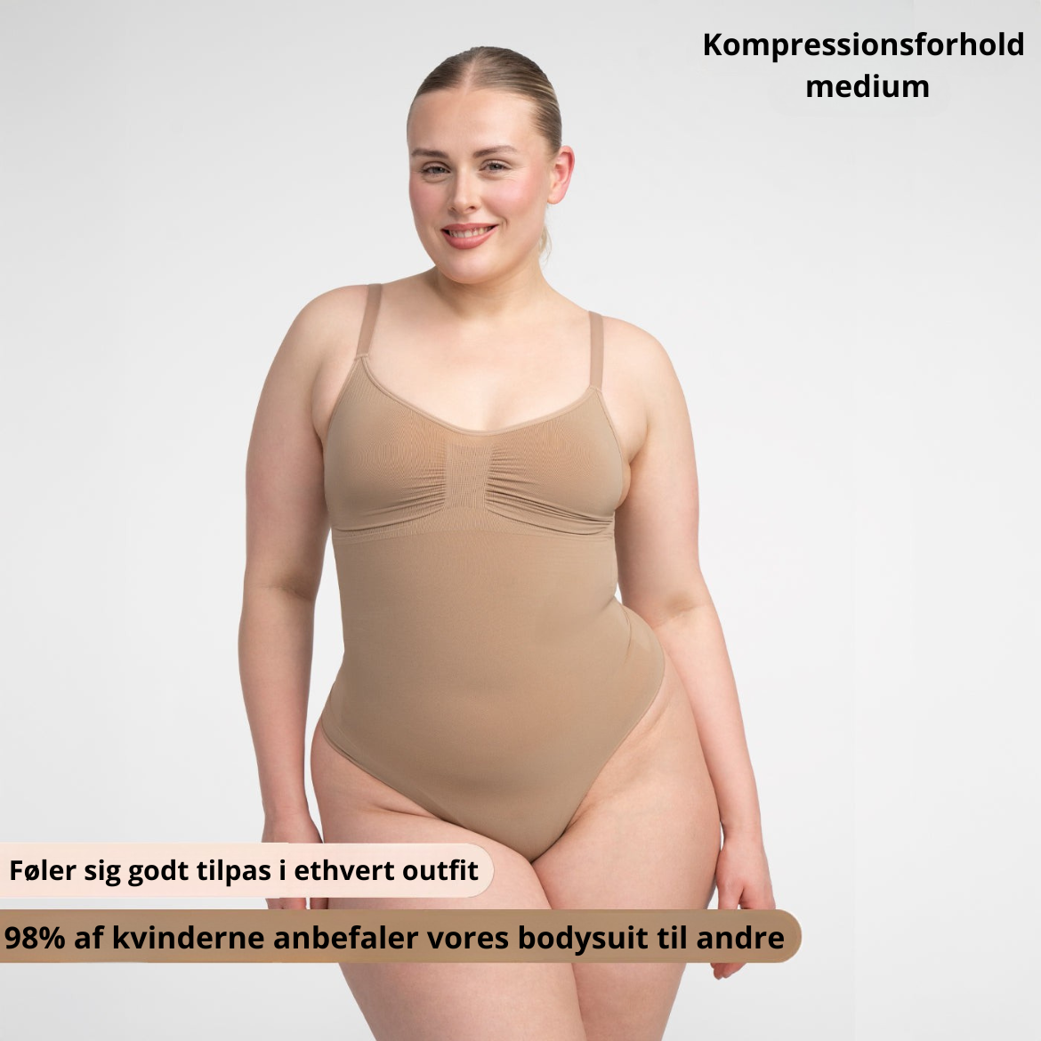 BodyShape - Bodysuit med formende shapewear og trusser