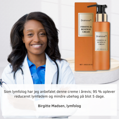 Drainova™ | Anti-hævelsescreme | Reducér lymfødem med op til 95 % på kun 5 dage!