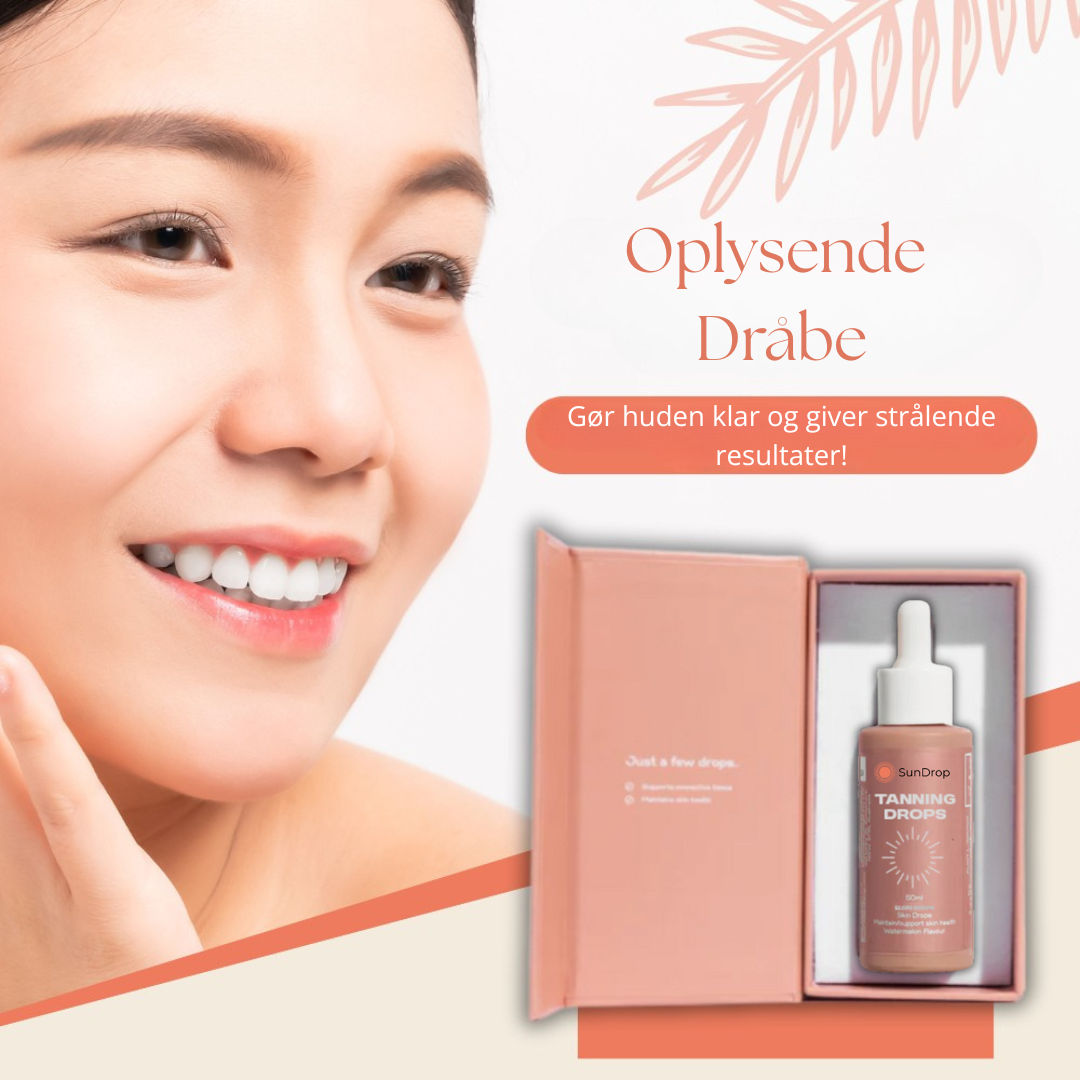 SunDrop™ | Drikkelige bruningsdråber | En strålende, solkysset glød på 5 dage!