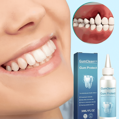 GumClean™ - Gendanner tilbagetrækket tandkød i 93% af tilfældene inden for 4 dage!