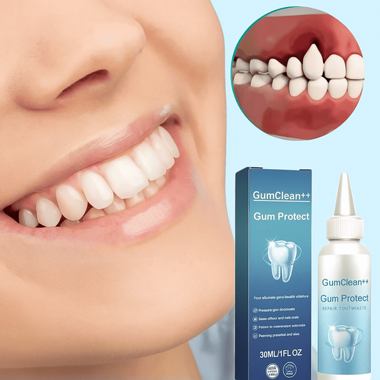 GumClean™ - Gendanner tilbagetrækket tandkød i 93% af tilfældene inden for 4 dage!