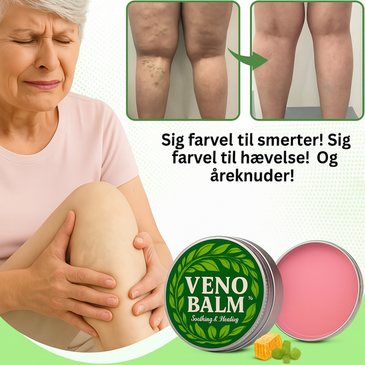 VenoBalm™ - | Åreknudesalve | Reducer åreknuder med 95% på 7 dage!